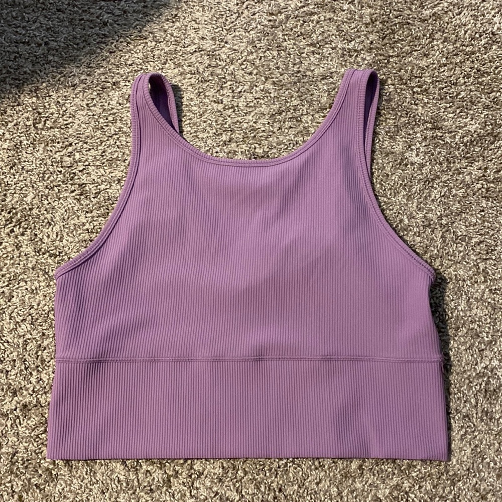 Lululemon Women's High-Neck Cropped Tank with Band